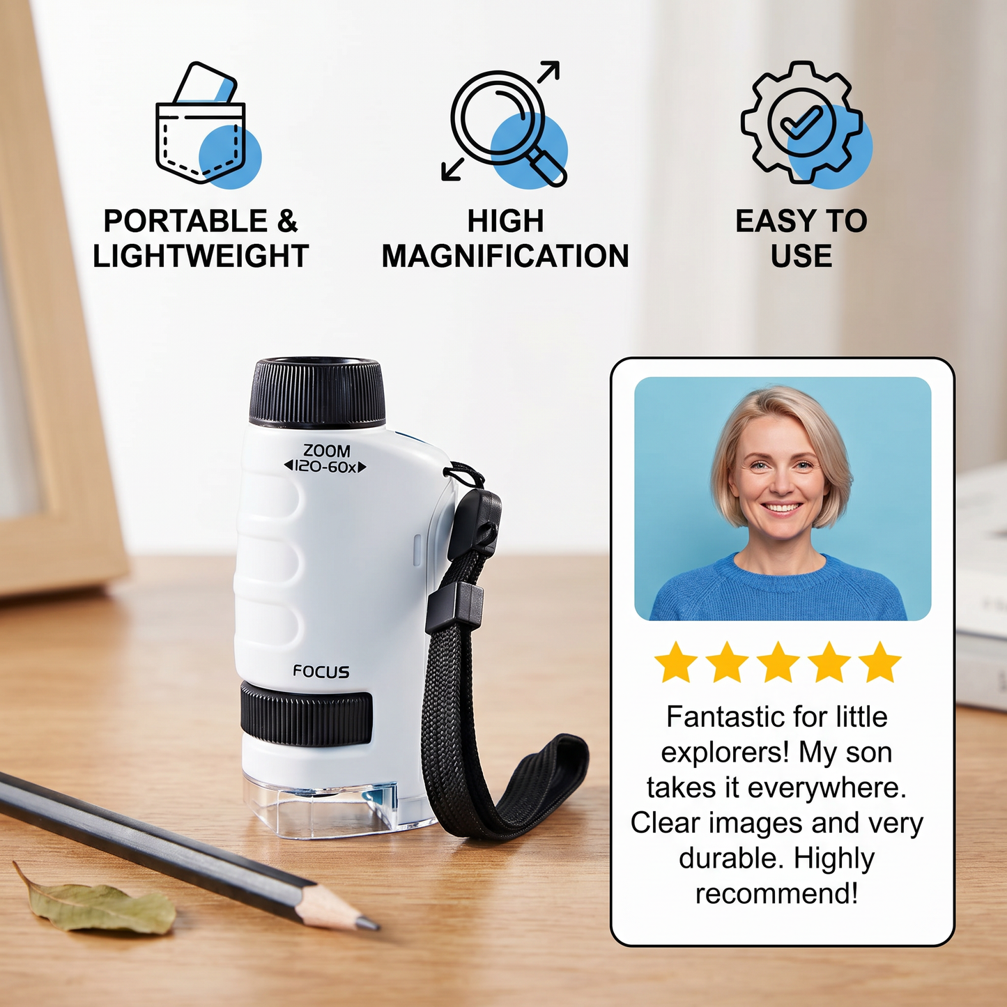 Mini Microscope for kids