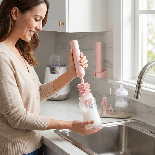 BottleClean - Electric Baby Bottle Cleaner Set