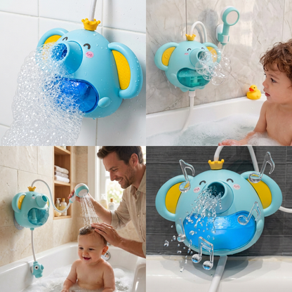 Musical Elephant Bubble Bath Toy with Shower Head