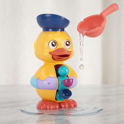 Water Wheel Bath Duck Toy