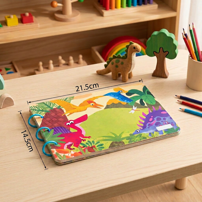 BusyBook - Montessori Durable Story Book