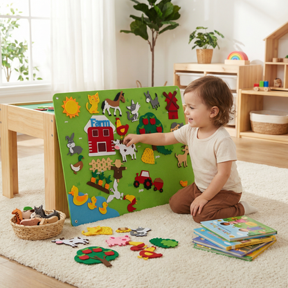 Story Worlds - Learning based felt board