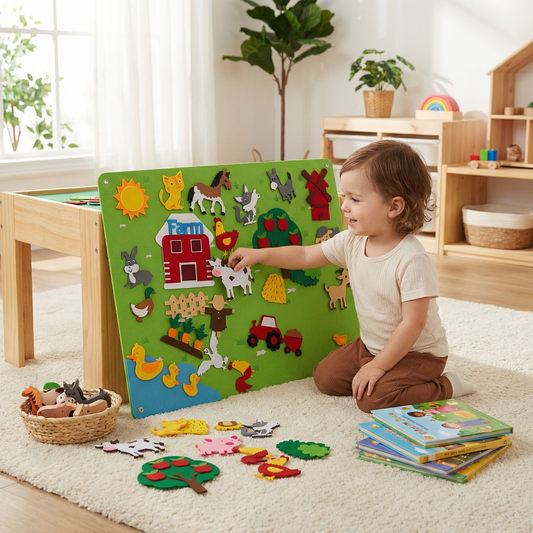 Story Worlds - Learning based felt board