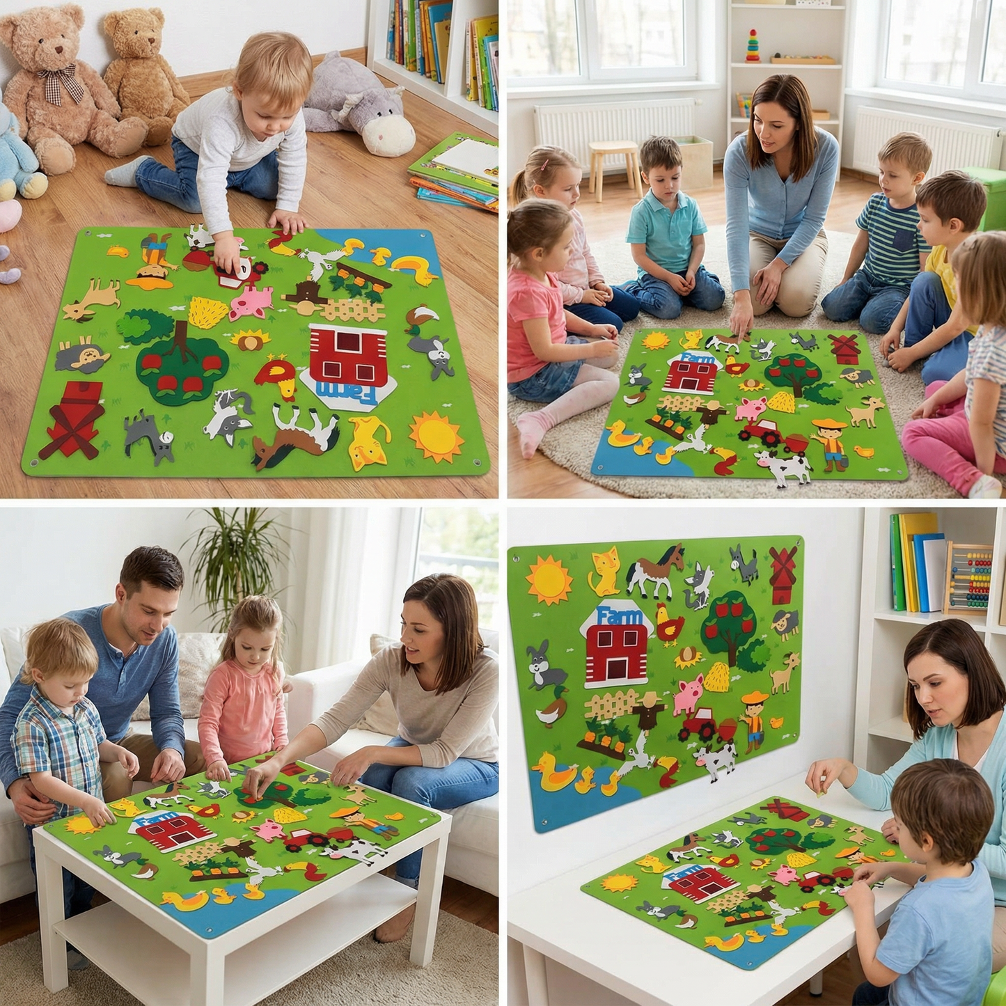 Story Worlds - Learning based felt board