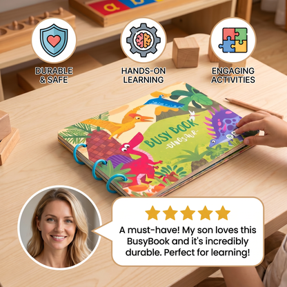 BusyBook - Montessori Durable Story Book