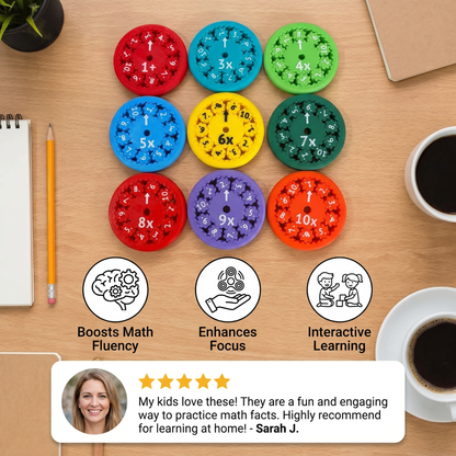 Mathematics educational game Fidget Spinner