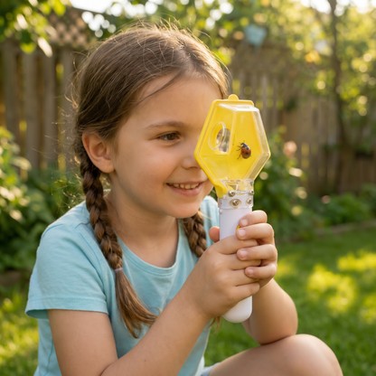 Kids Bug Catcher with 6X Magnifier – Insect Observation Tool for Outdoor Exploration