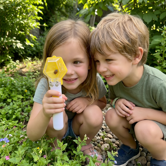 Kids Bug Catcher with 6X Magnifier – Insect Observation Tool for Outdoor Exploration