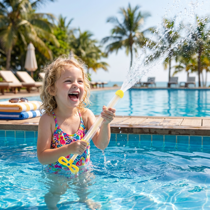 Kids Water Spray Blaster – Handheld Pull Spray Toy for Outdoor Fun