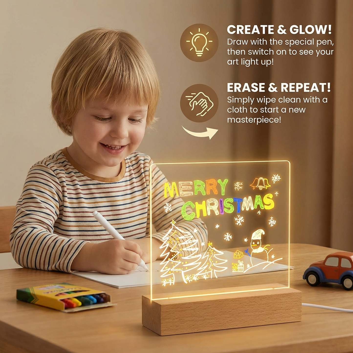 Kids LED Drawing Lamp