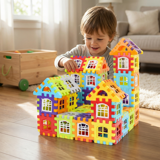 Montessori Window Building Blocks for Kids