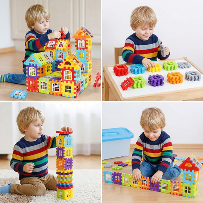 Montessori Window Building Blocks for Kids