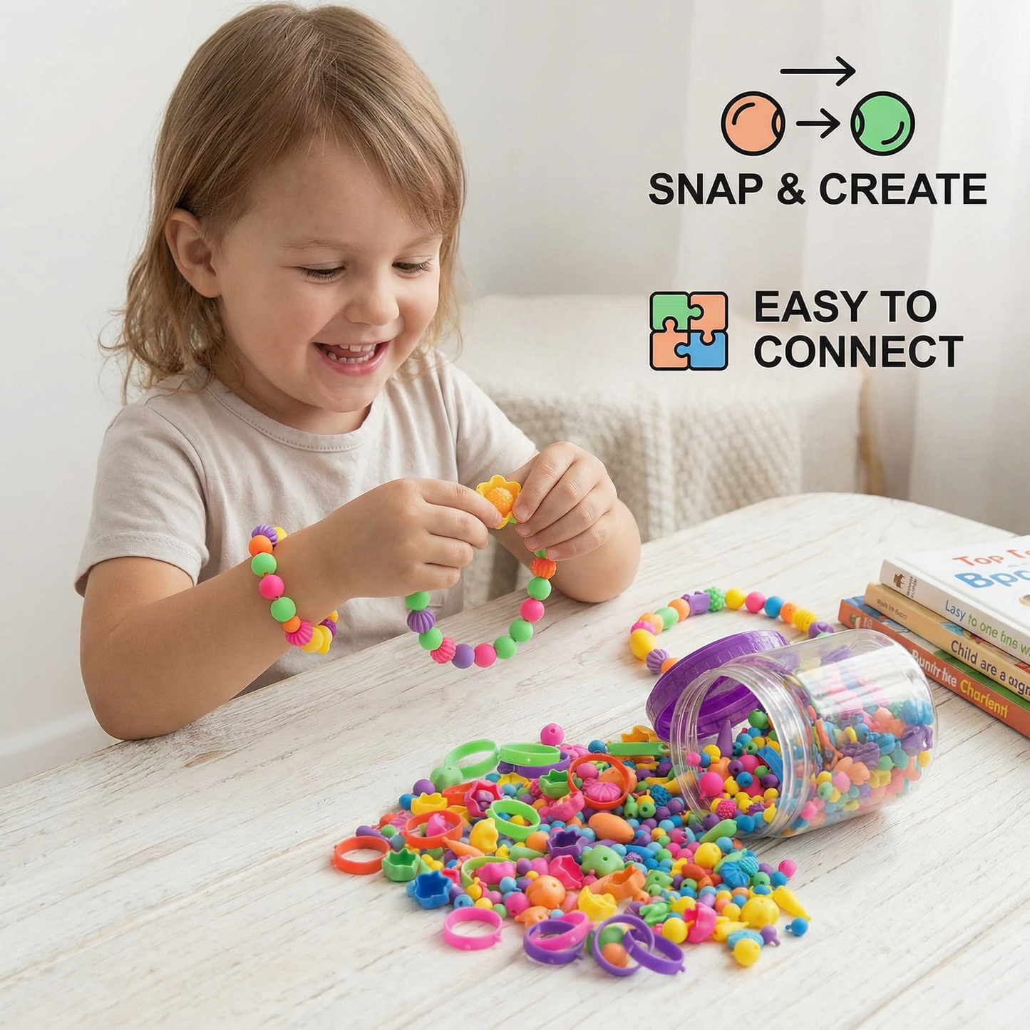Jewellery bricks for children