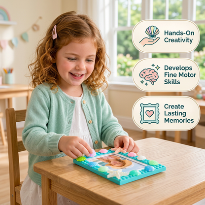 DIY Building Blocks Photo Frame Craft Kit