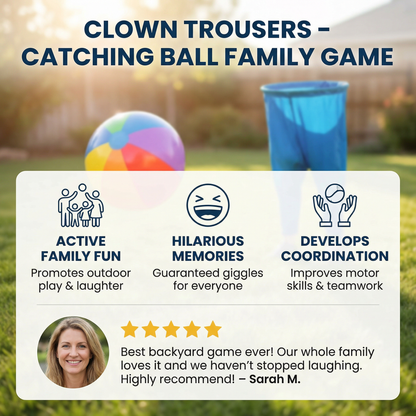 Clown Trousers - Catching Ball Family Game