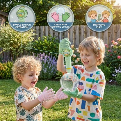 Interactive Bubble Ball Racket Toy for Kids