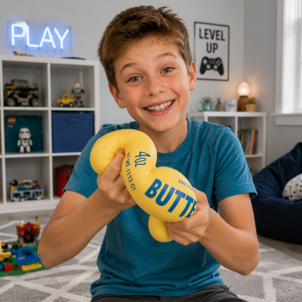 Jumbo Squishy Butter Stick – Slow-Rise Stress Ball & Sensory Fidget Toy
