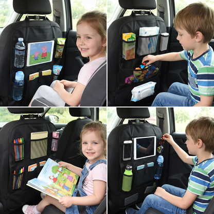 Car Seat Protector and Organizer for Children