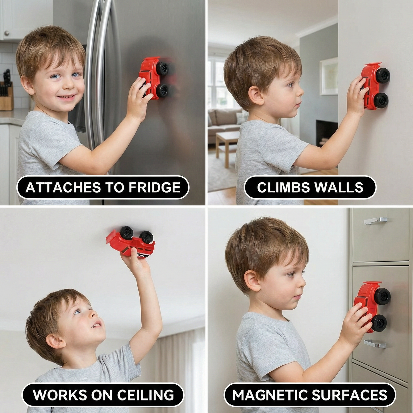 Magnetic Wall Climbing Car