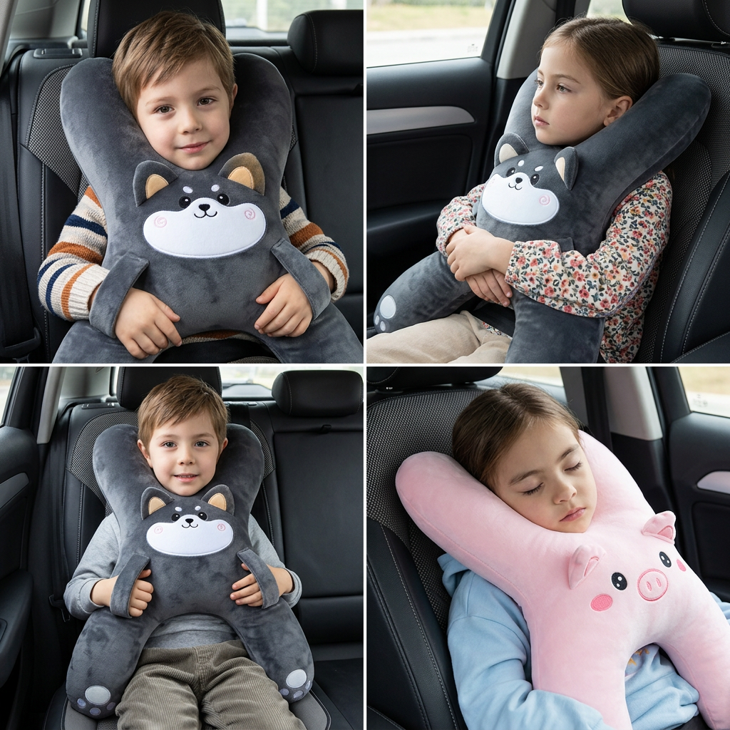 Kids Travel Sleep Support Pillow