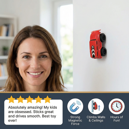 Magnetic Wall Climbing Car