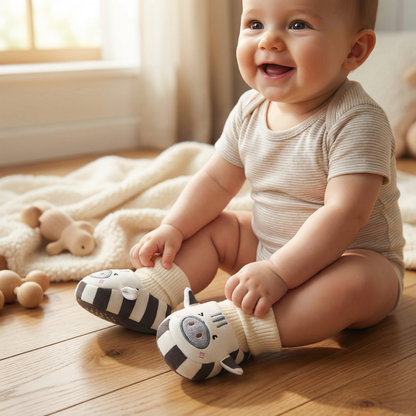 Cosy Baby Sock Shoes – Warm, Non-Slip & Comfortable