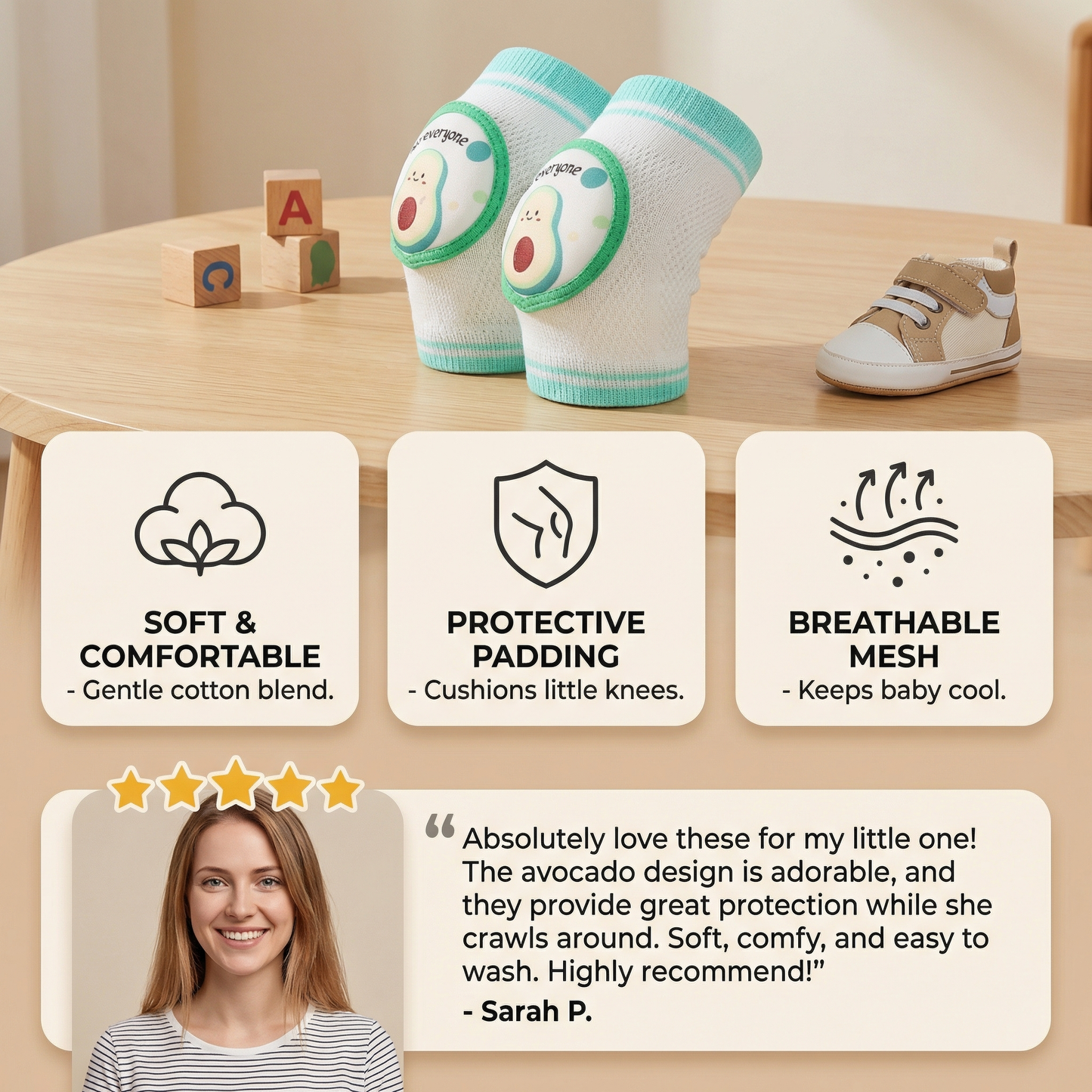 Cute knee pads for toddlers
