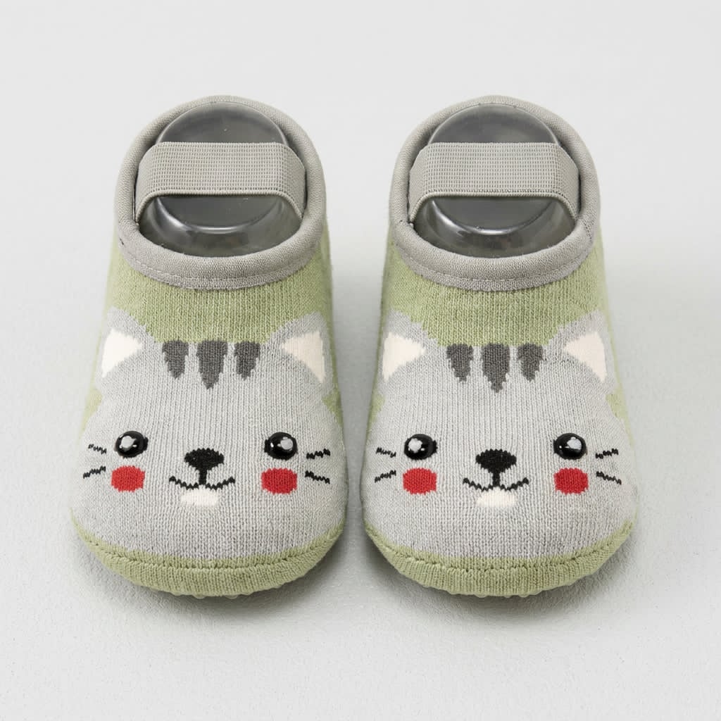 Non-Slip Cartoon Sock Shoes for Babies & Toddlers