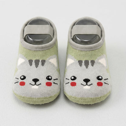 Non-Slip Cartoon Sock Shoes for Babies & Toddlers