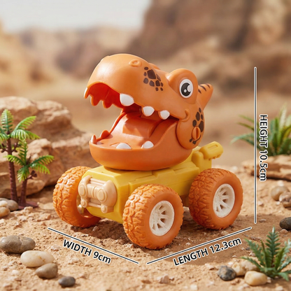 PUSH & DRIVE - DINO MONSTER TRUCKS