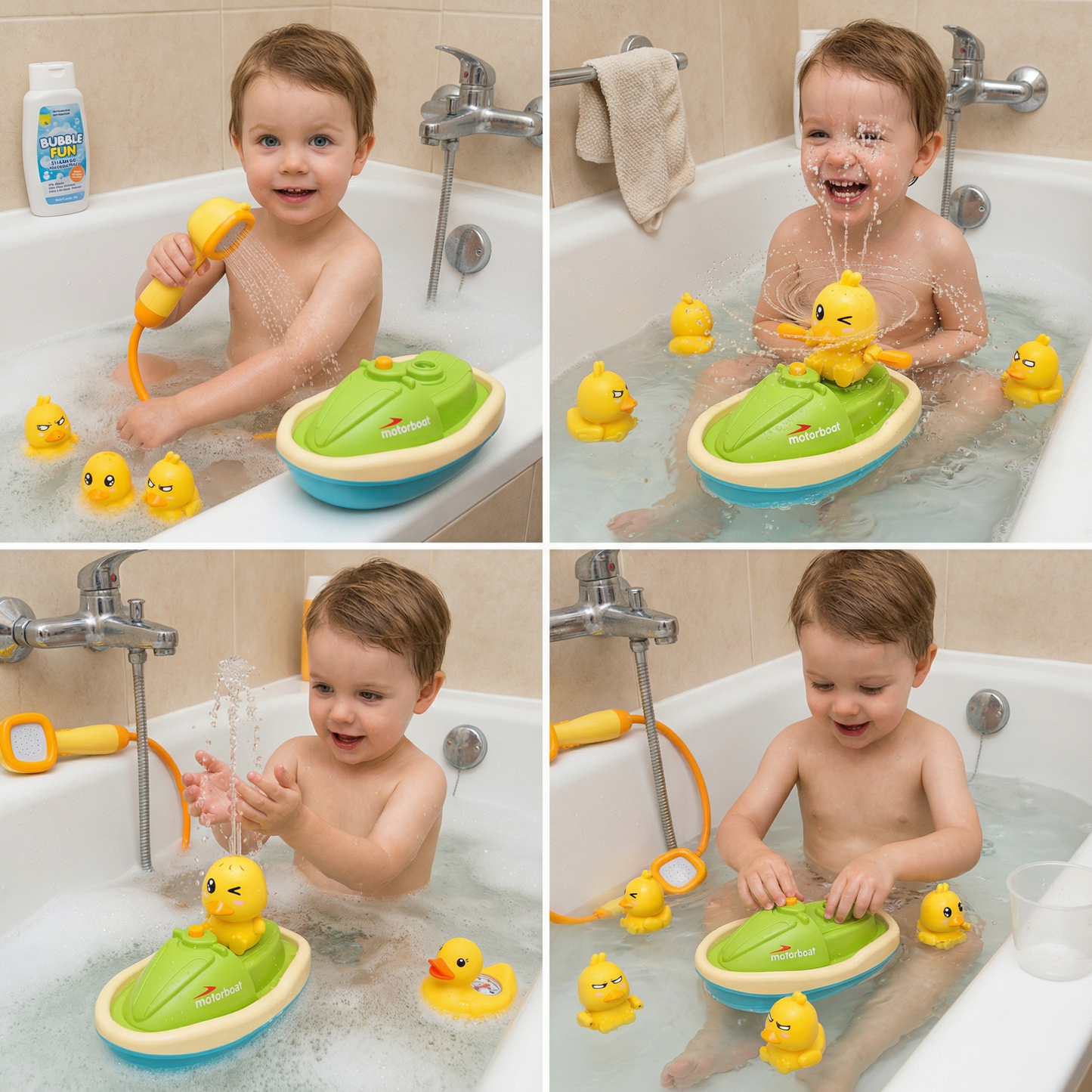 Sprinkling Bath Ducks