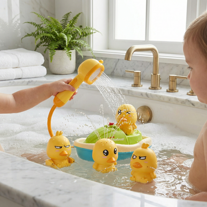 Sprinkling Bath Ducks