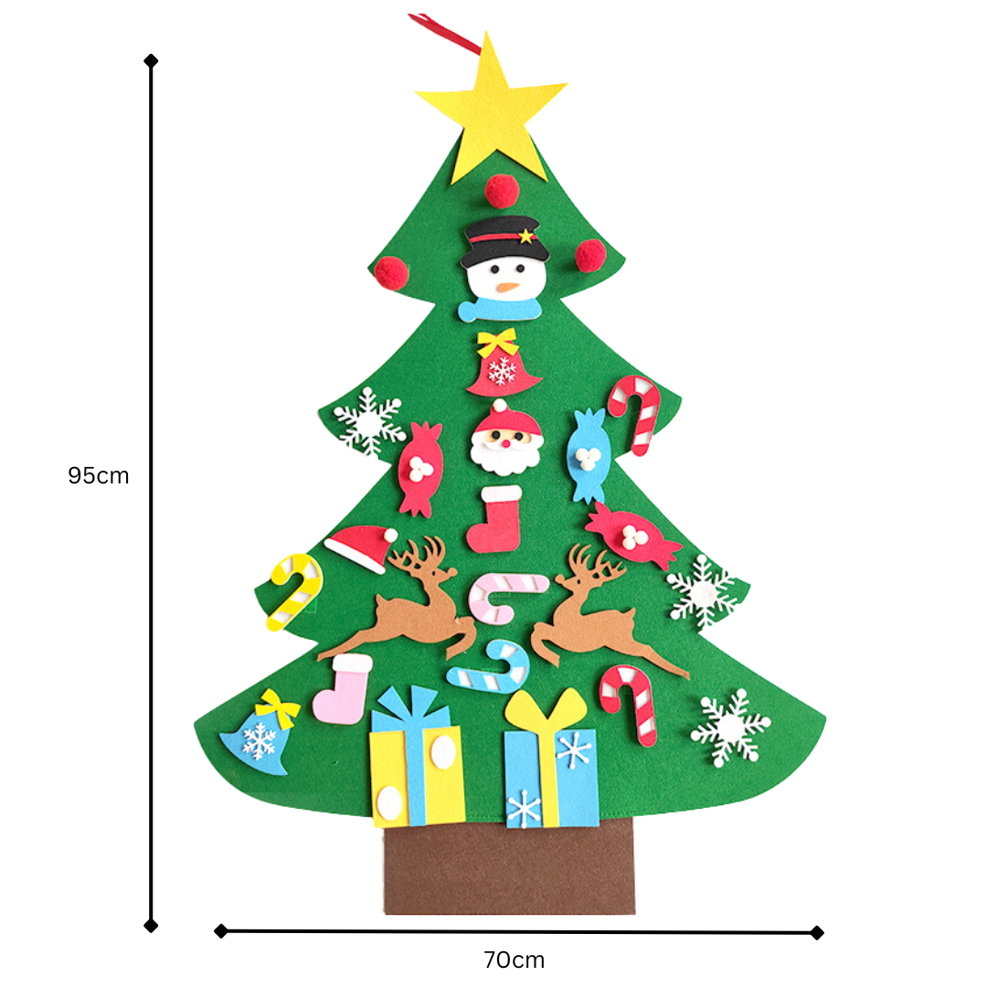 FeltTree DIY Christmas Tree For Kids Kids dreams felttree-diy-christmas-tree-for-kids-kids-dreams