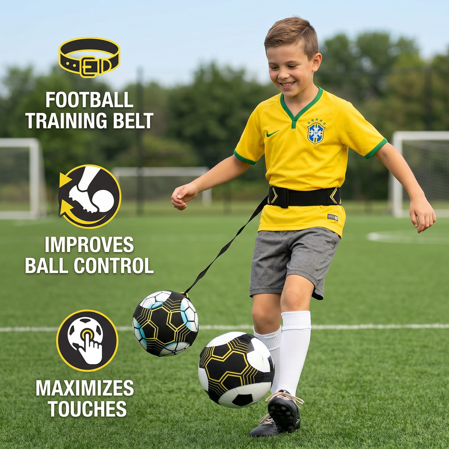 Football Training Belt for Better Ball Control