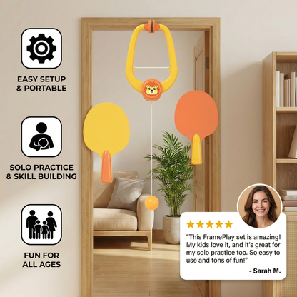 Doorframe Ping Pong Game Set
