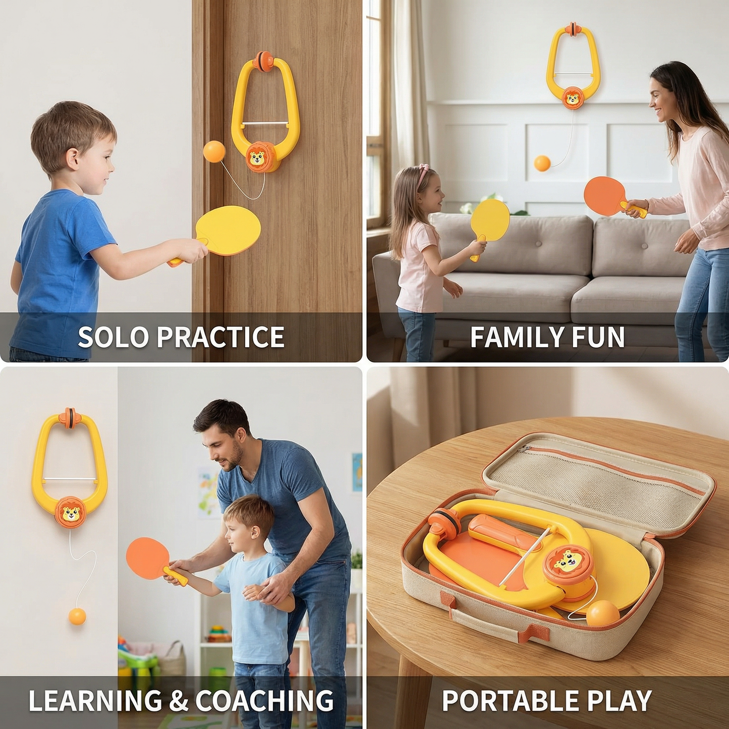 Doorframe Ping Pong Game Set