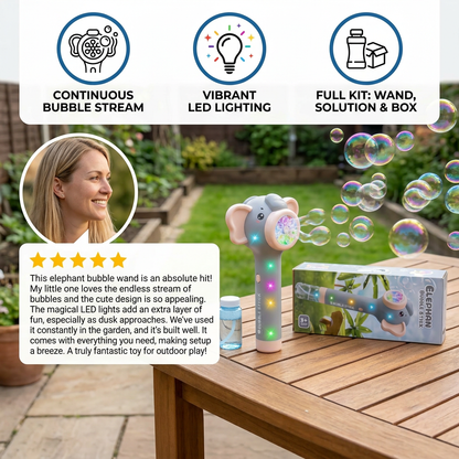Elephant Bubble Stick Toy