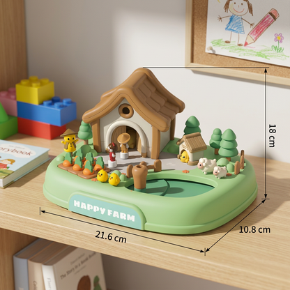 Magnetic Dream Castle & Garden Playset for Kids