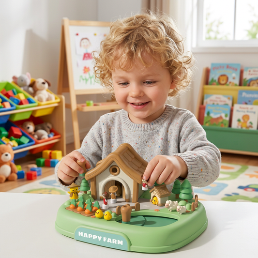 Magnetic Dream Castle & Garden Playset for Kids