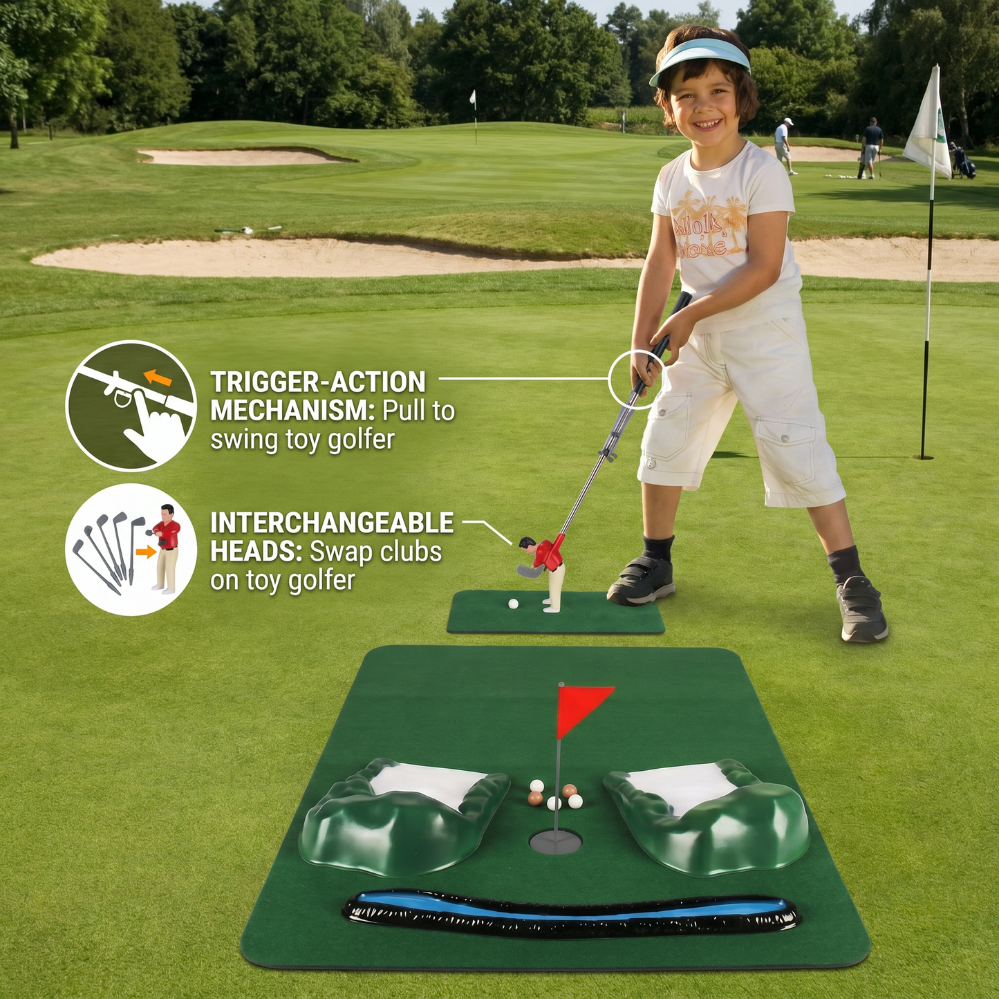 Kids Mini Golf Club Set –  Golf Toy for Children