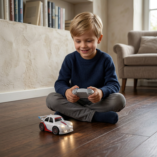 RC Racing Drift Car for Kids - Remote Control with Sensor Lights & Sound