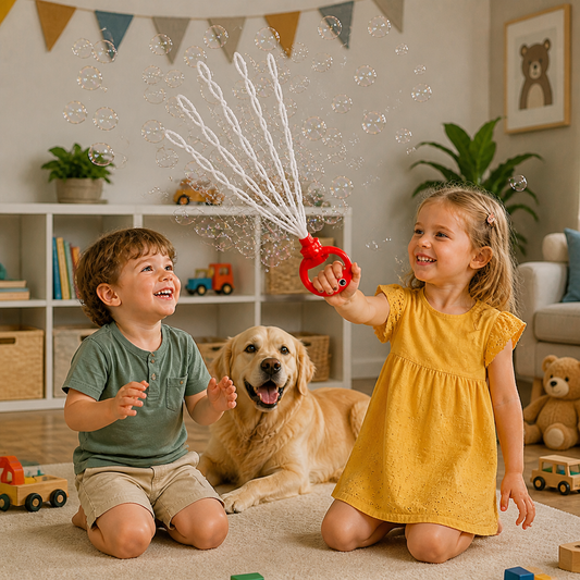 32-Hole Bubble Wand – Giant Bubble Maker for Kids