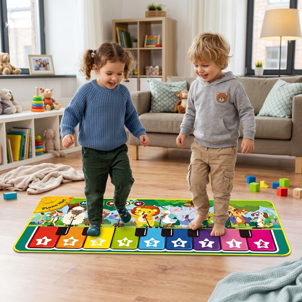 Interactive Musical Piano Play Mat