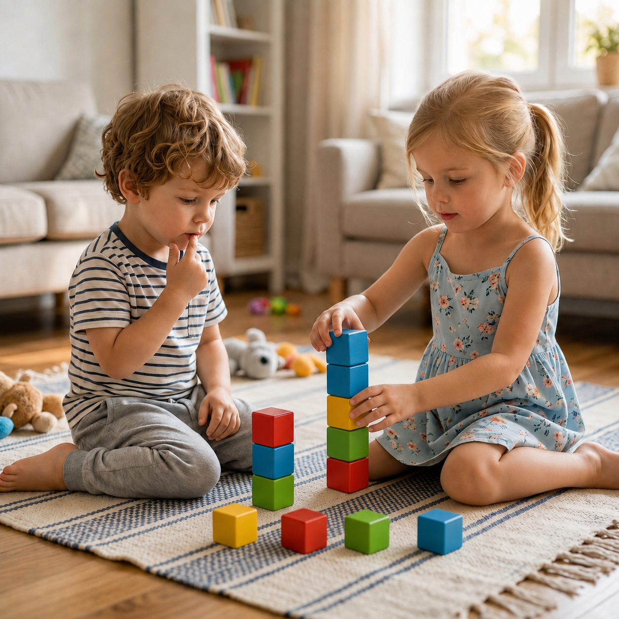 Toddler Safe 4.2cm Magnetic Building Cubes – STEM Learning Blocks
