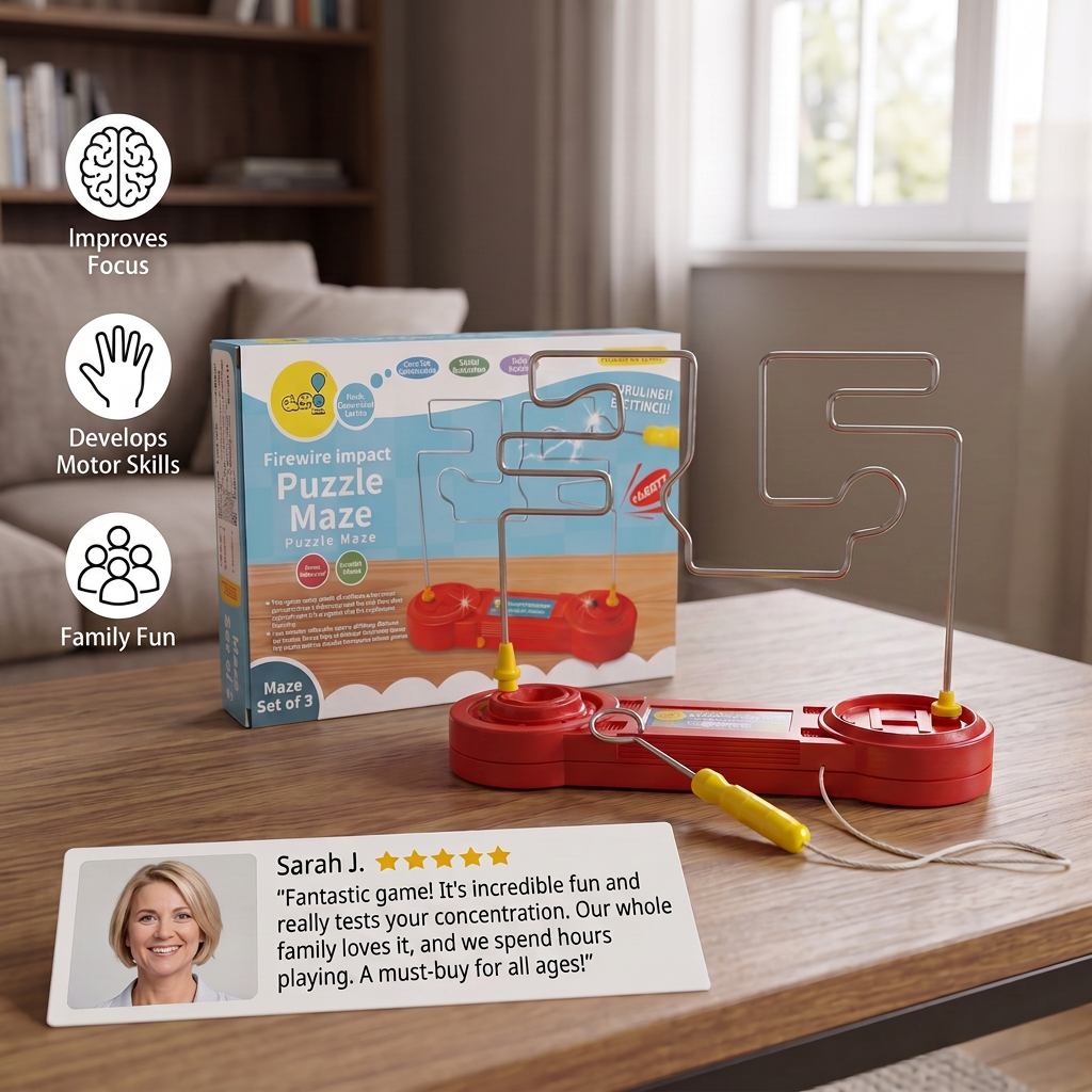 Buzz Wire Steady Hand Game