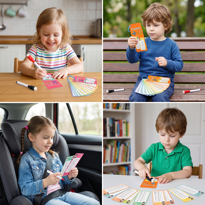 Reusable Maths Flash Cards