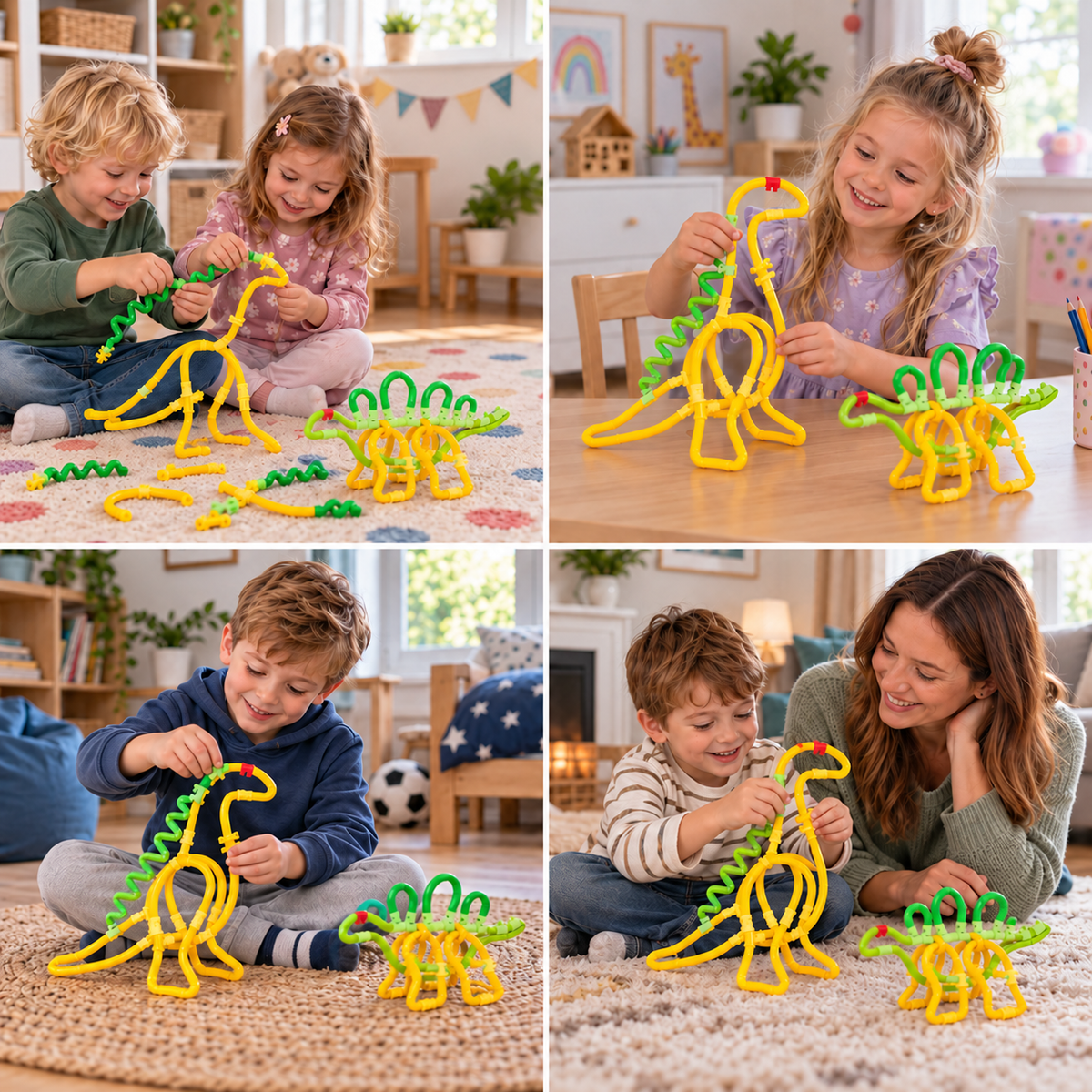 DIY Twisty Sticks – Creative 3D Building & STEM Construction Set