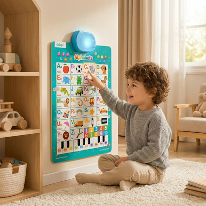 Talking English learning board for children