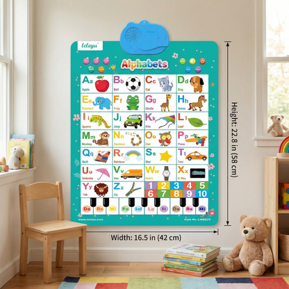 Talking English learning board for children