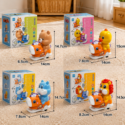 Interactive Animal Swing Toy with Music & Lights